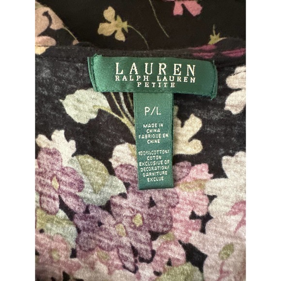 Ralph‎ Lauren Women’s Top Petite Large - Picture 4 of 7